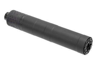 CGS Group Mod-9 9mm Suppressor is made from lightweight aluminum and stainless steel materials.